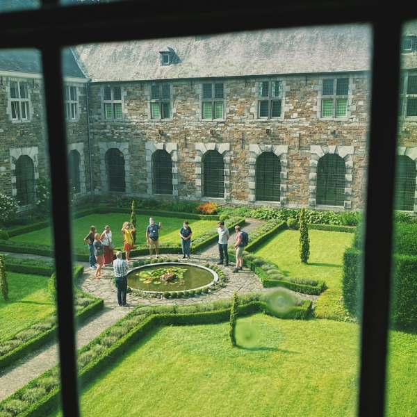 jardin du cloître - Val-Dieu